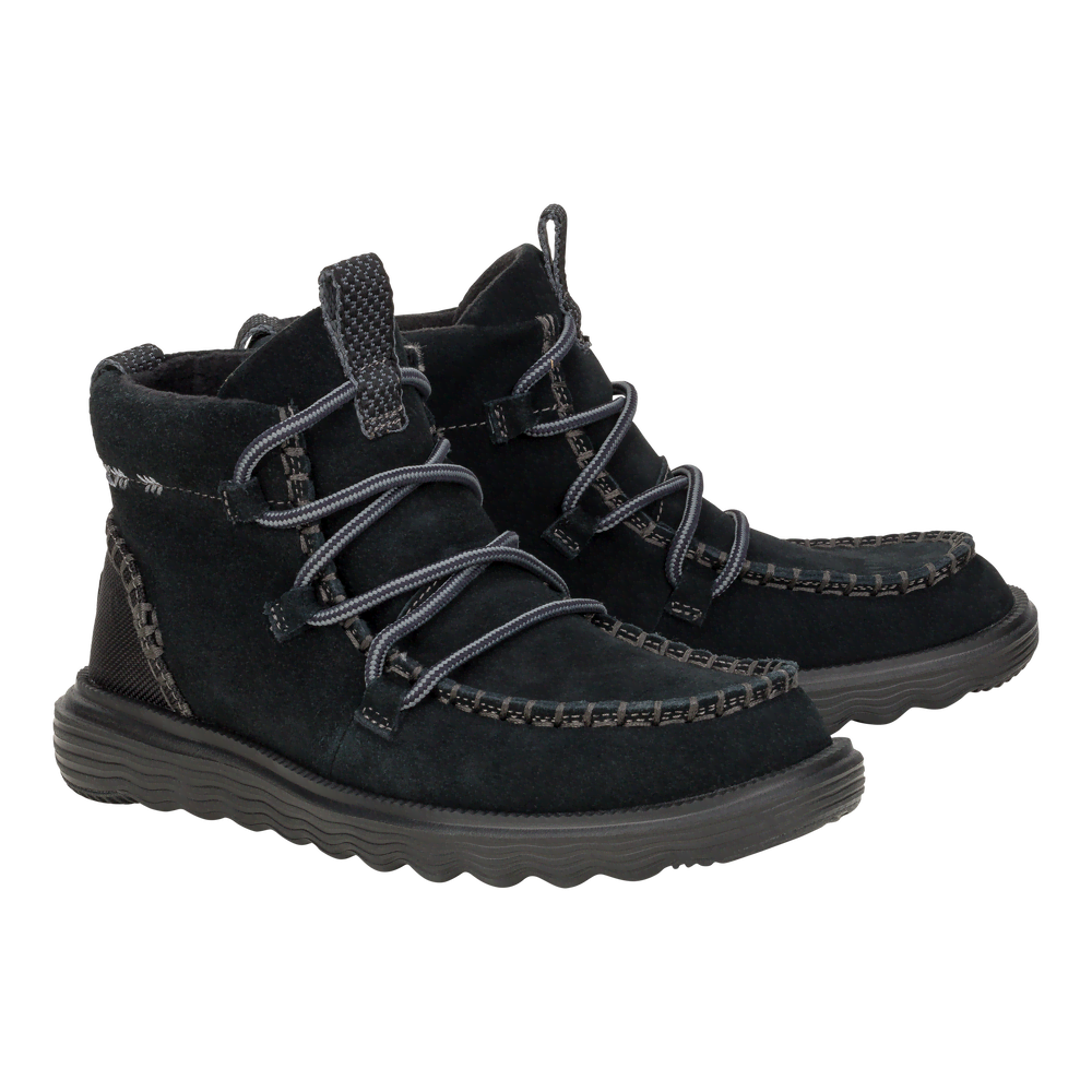 Reyes Suede - Black/Black