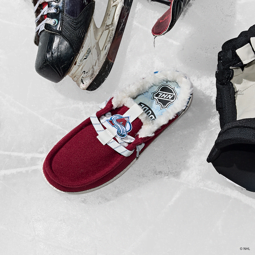 NHL® Colorado Avalanche® Wally Slip - Burgundy/Blue