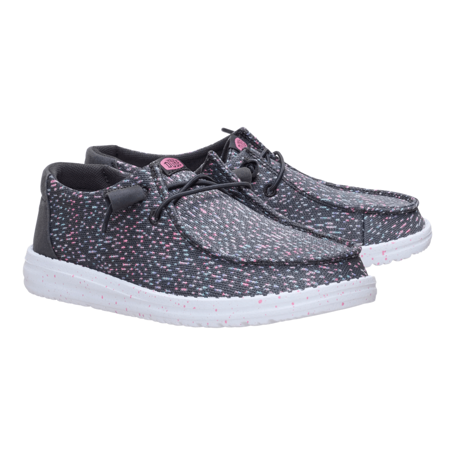 Wendy Stretch Speckle - Black/Multi