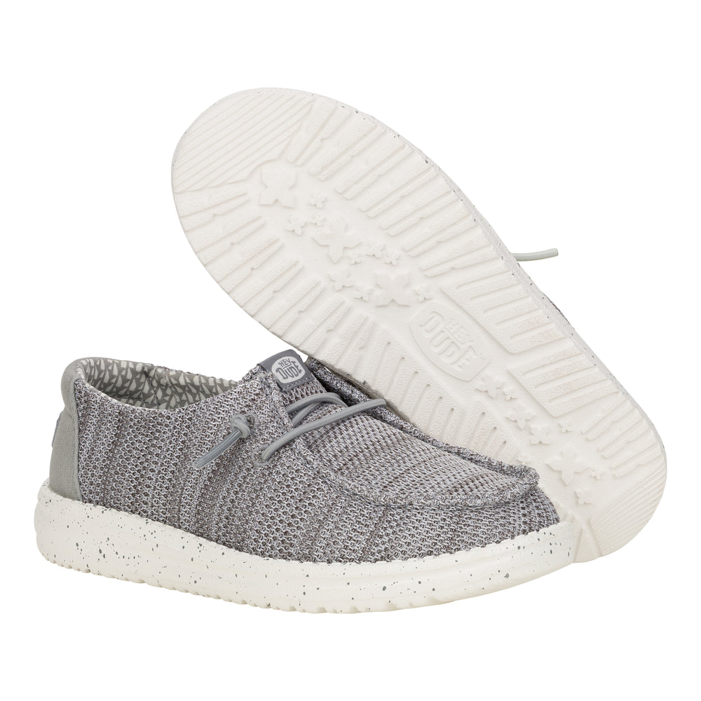 Wally Youth Stretch Mesh - Grey