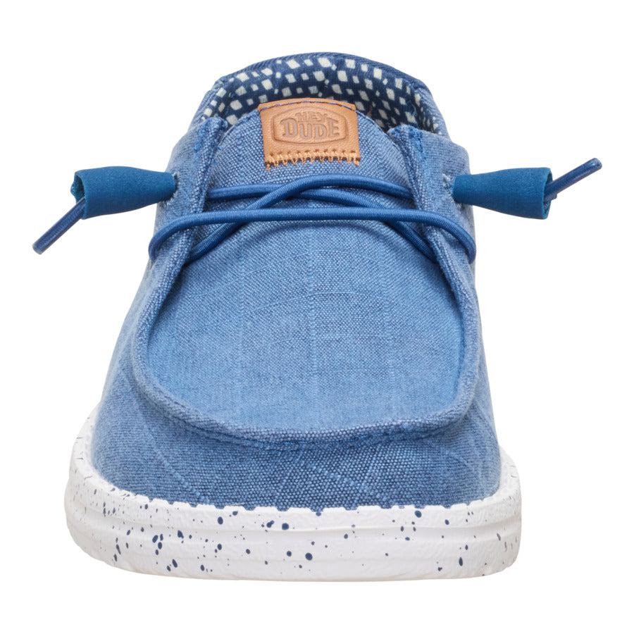 Wendy Chambray Grid - Ensign Blue