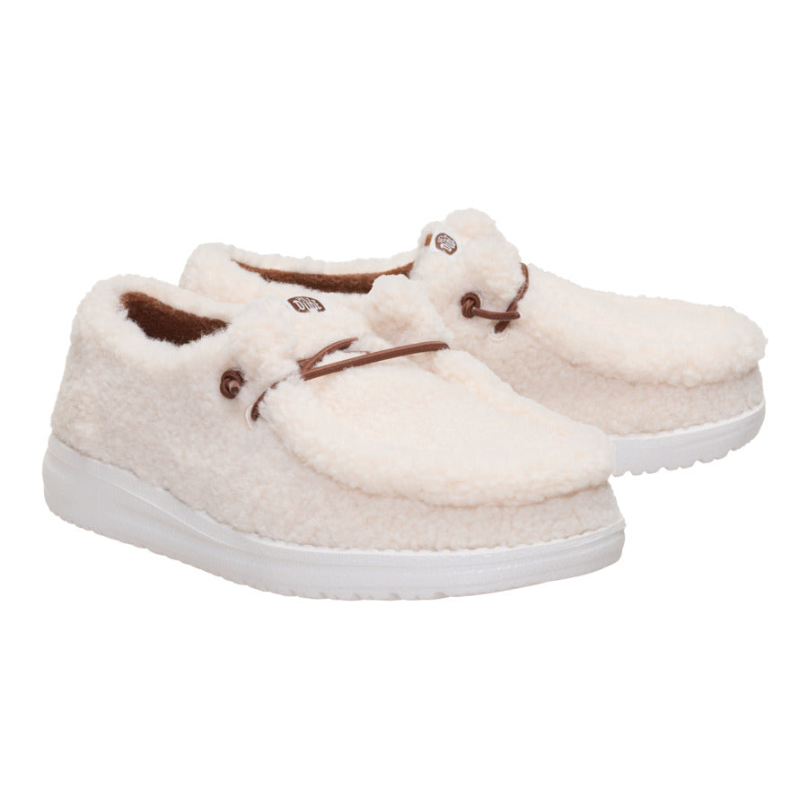 Wendy Youth Sherpa Cocoa - Wood Ash