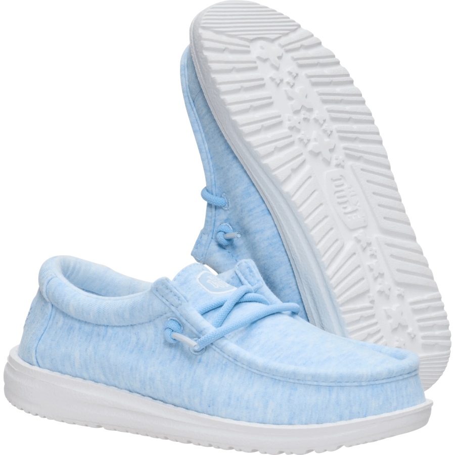 Wally Youth Stretch Jersey - Light Blue