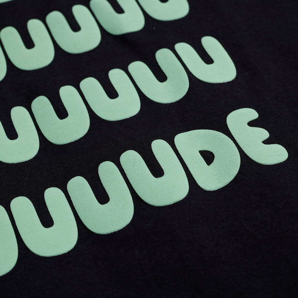 Duuuuuude Tee - Black/Mint