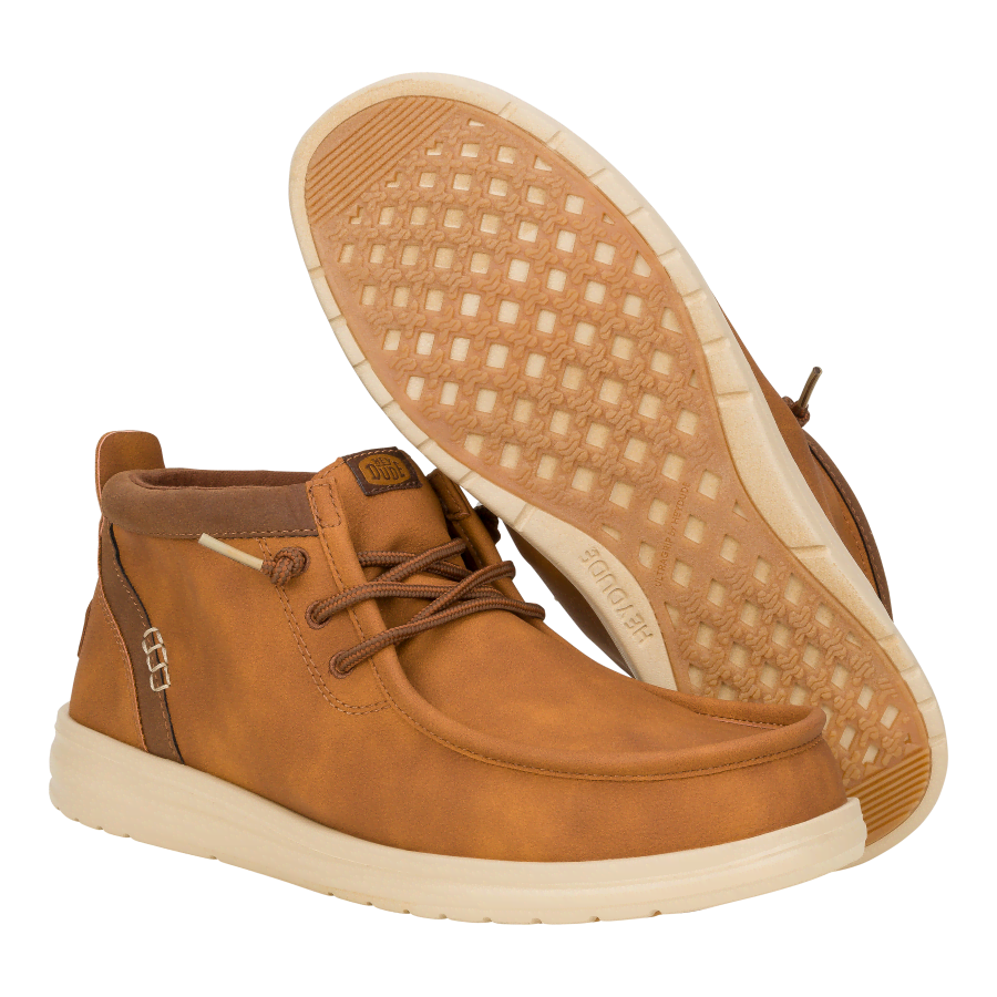 Wally Mid Gripr Classic - Cognac/Tan