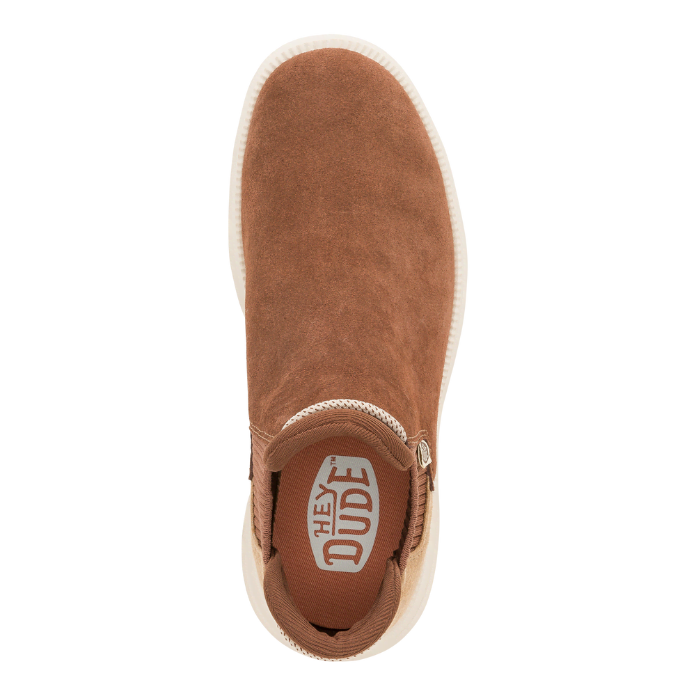 Branson Womens Suede Novelty - Brown/Snake