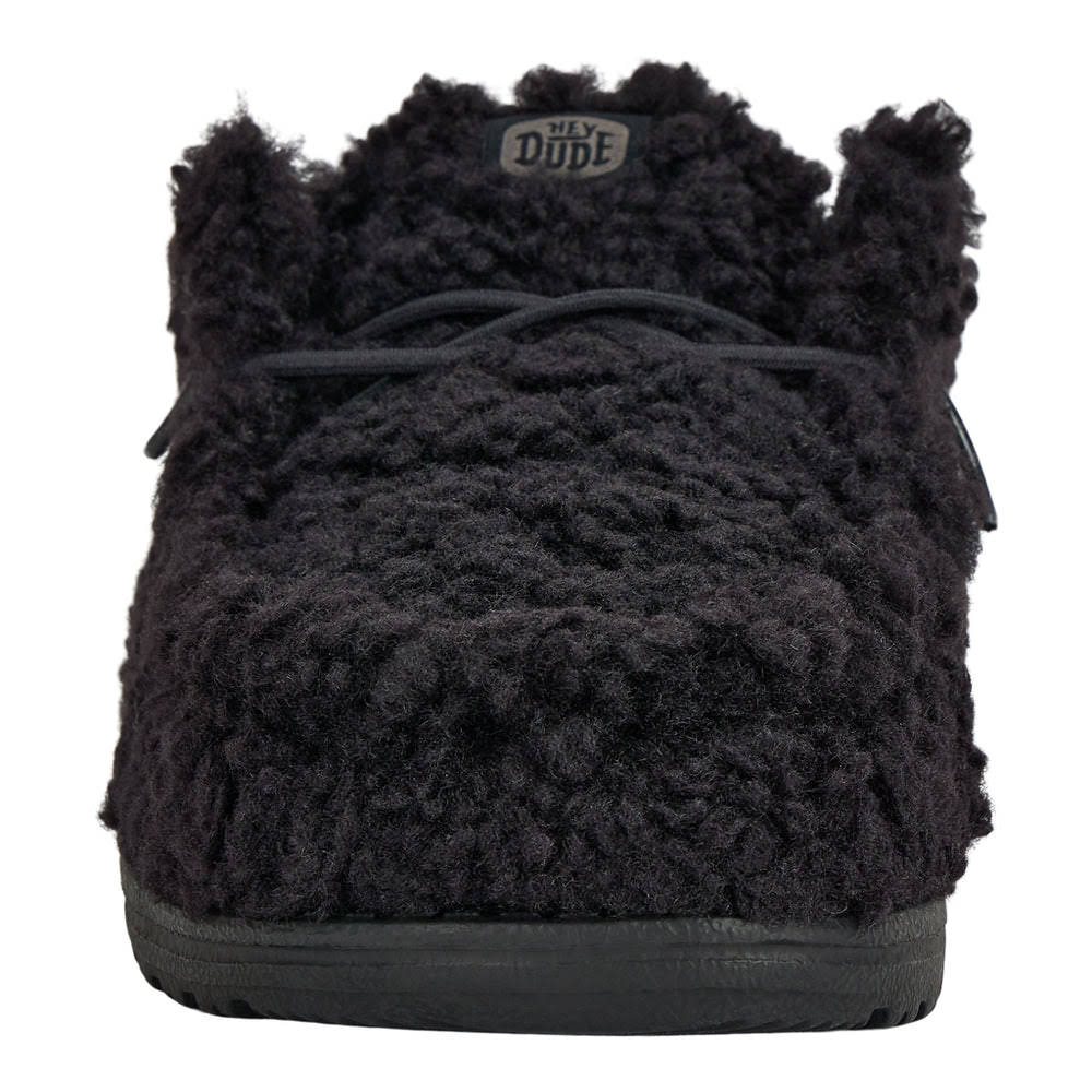 Wally Slipper - Cozy Black/Black