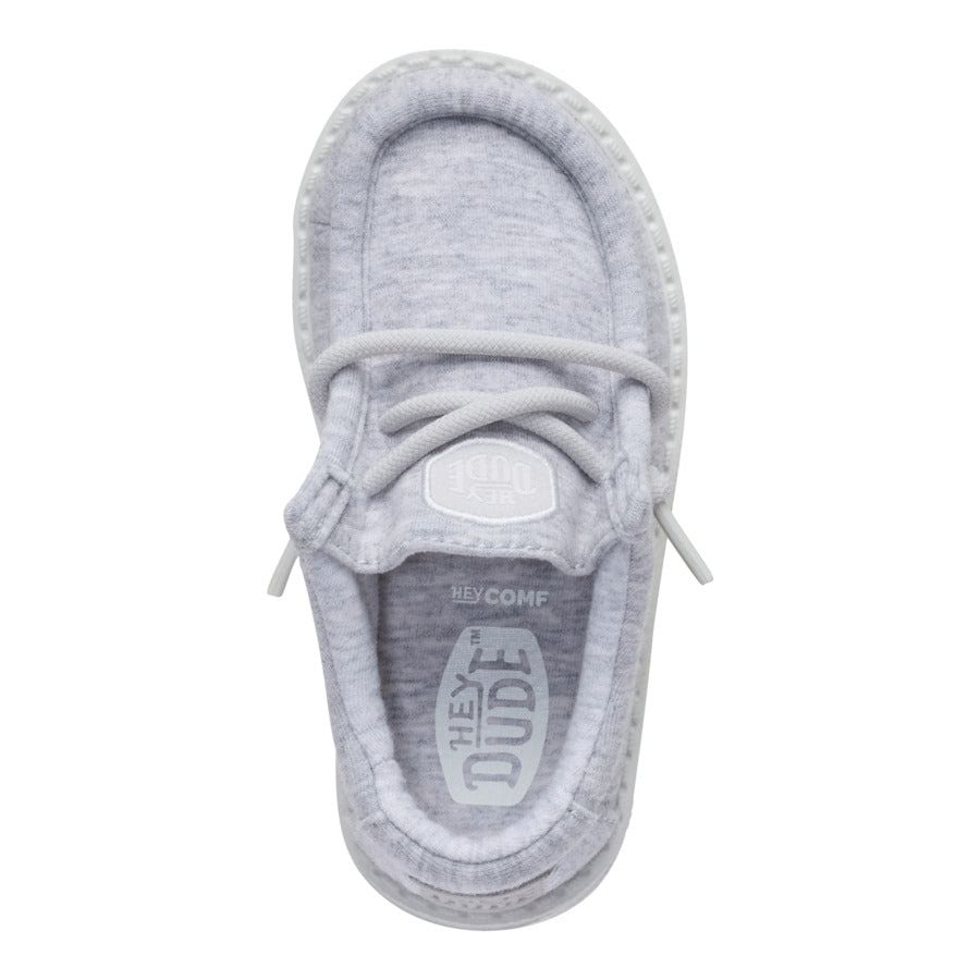Wally Toddler Stretch Jersey - Light Grey