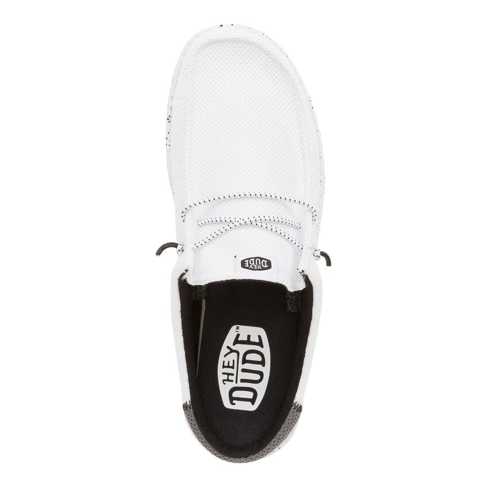 Wally Slip Varsity - White/Black