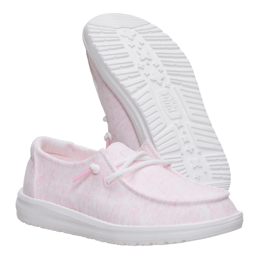 Wendy Youth Stretch Jersey - Light Pink