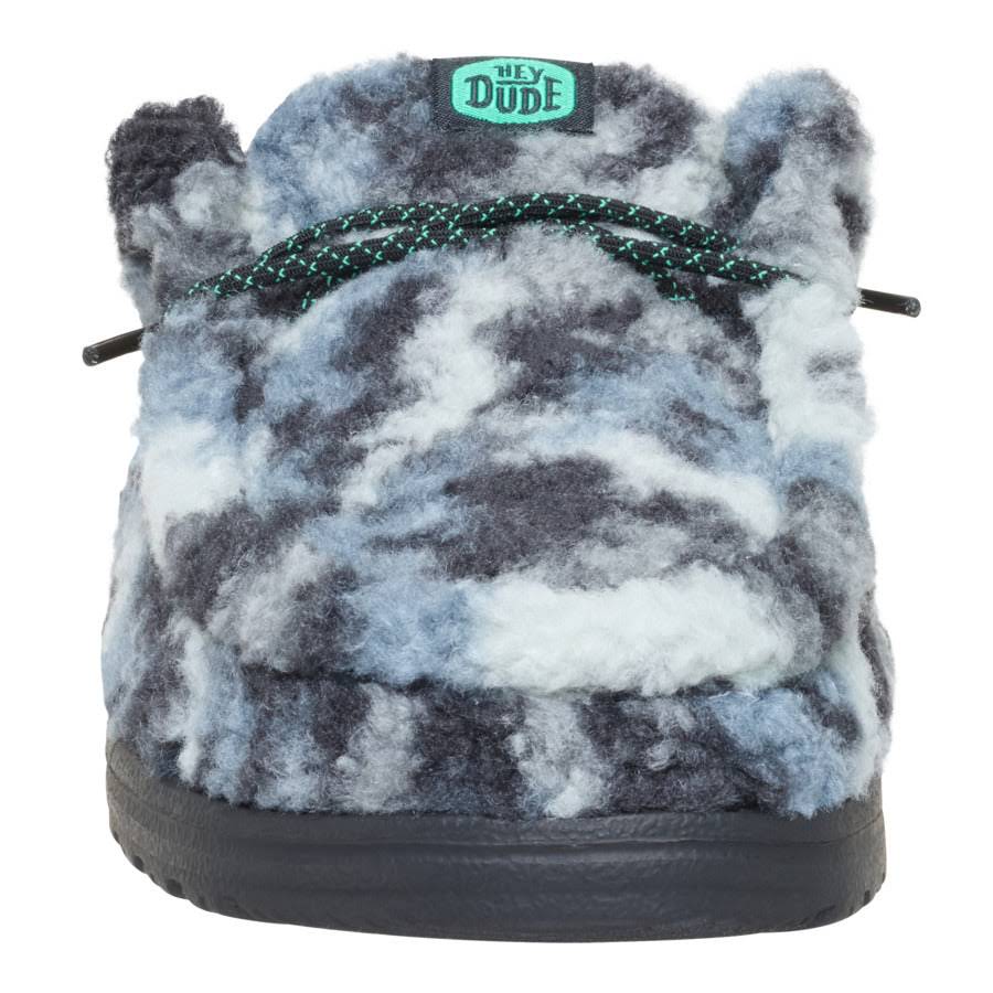 Wally Slipper Cozy Camo - Stormy Blue/Camo